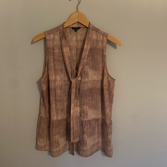 RW&CO Blouse with Neck Tie